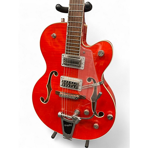 Used Gretsch Guitars G5427T Orange Hollow Body Electric Guitar