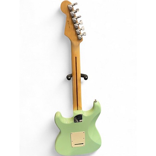 Used Fender Artist Series Jeff Beck Stratocaster Surf Green Solid Body Electric Guitar
