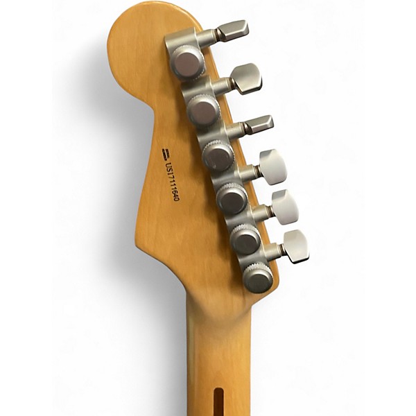 Used Fender Artist Series Jeff Beck Stratocaster Surf Green Solid Body Electric Guitar