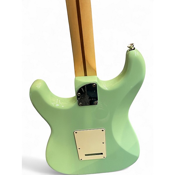 Used Fender Artist Series Jeff Beck Stratocaster Surf Green Solid Body Electric Guitar