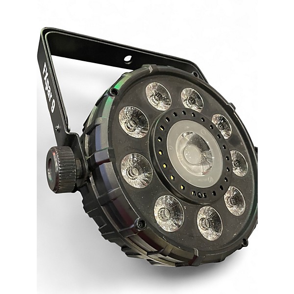 Used CHAUVET DJ FXpar 9 RGB + UV COB LED Effects Light with Strobe 2010s Black Par Can Light