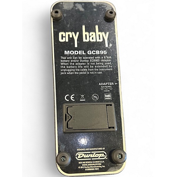Used Dunlop GCB95 CRYBABY Effect Pedal