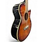 Used Washburn ES55G-A-U Brown Sunburst Acoustic Electric Guitar