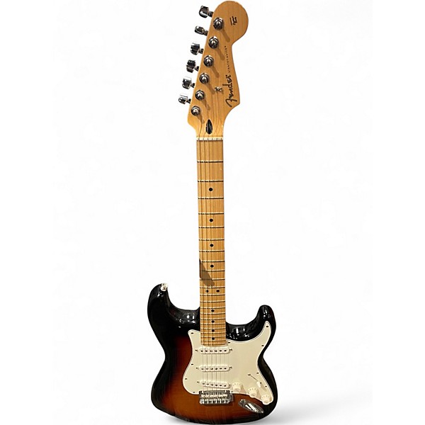 Used Fender Player Stratocaster 3 Color Sunburst Solid Body Electric Guitar