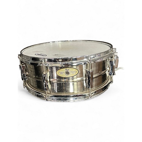 Used Pearl 14in Sensitone Snare Silver Drum