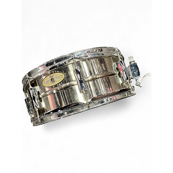 Used Pearl 14in Sensitone Snare Silver Drum