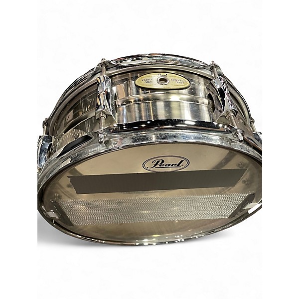 Used Pearl 14in Sensitone Snare Silver Drum