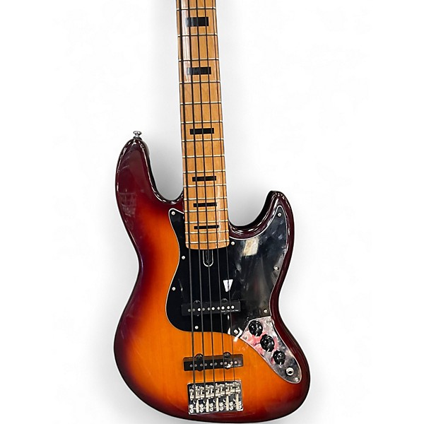 Used Sire V5 Sunburst Electric Bass Guitar