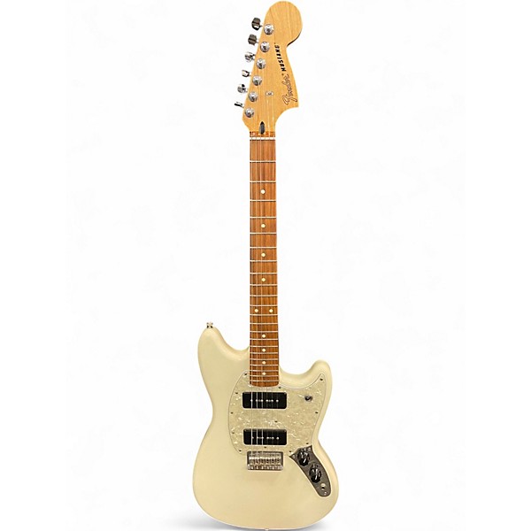 Used Fender PLAYER MUSTANG 90 White Solid Body Electric Guitar