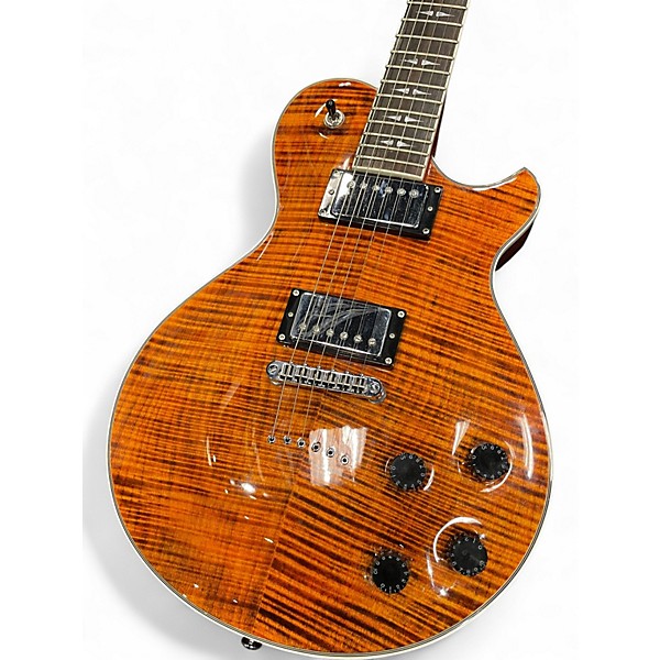 Used Michael Kelly PATRIOT DECREE QUILTED SCORCHED BURST Solid Body Electric Guitar