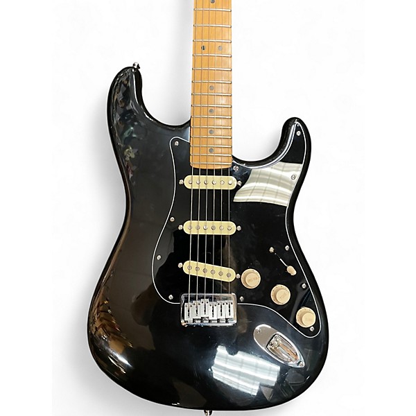 Used Fender American Standard Stratocaster Hardtail Black Solid Body Electric Guitar