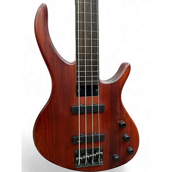 Used Tobias Toby Deluxe IV Fretless Walnut Electric Bass Guitar