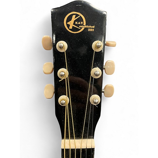 Used Kay k101 Natural Acoustic Guitar