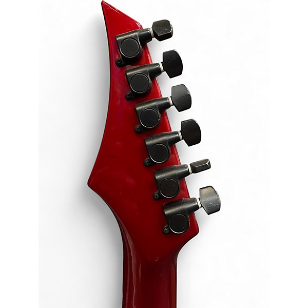 Used Vision VS200 Candy Apple Red Solid Body Electric Guitar
