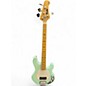 Used Sterling by Music Man Sub 4 Seafoam Green Electric Bass Guitar thumbnail