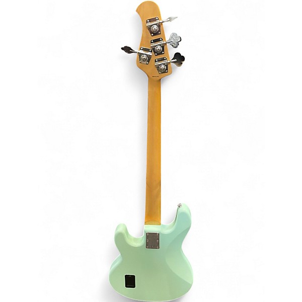 Used Sterling by Music Man Sub 4 Seafoam Green Electric Bass Guitar