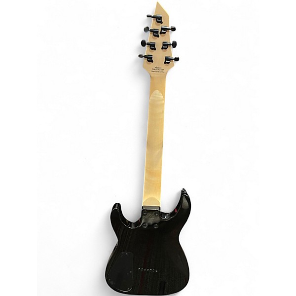 Used Jackson JS22-7 Dinky 7 String Black Solid Body Electric Guitar