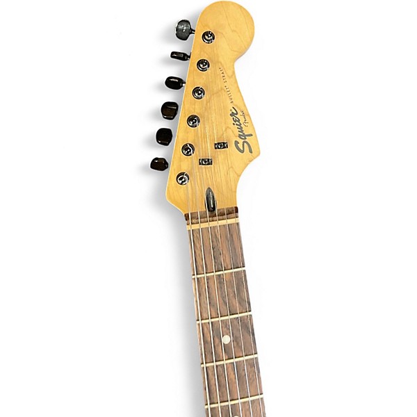 Used Squier Bullet Stratocaster Metallic Purple Solid Body Electric Guitar