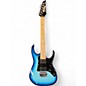 Used Ibanez miKro GRGM21M Blue Burst Solid Body Electric Guitar thumbnail