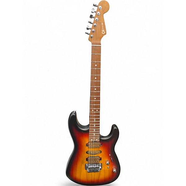 Used Charvel Guthrie Govan 3 Color Sunburst Solid Body Electric Guitar