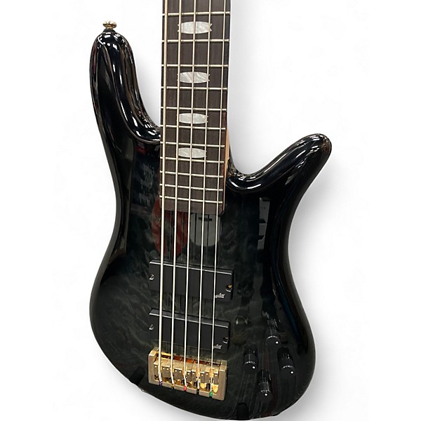 Used Spector Icon Ns5 Charcoal burst Electric Bass Guitar