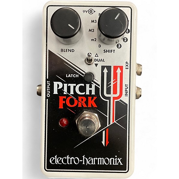Used Electro-Harmonix Pitch Fork Polyphonic Pitch Shifting Effect Pedal