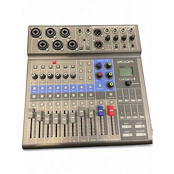 Used Zoom LiveTrak L8 Unpowered Mixer