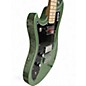 Used Cave And Canary METEOR STANDARD LEFT HANDED FERNGULLY METALLIC Solid Body Electric Guitar