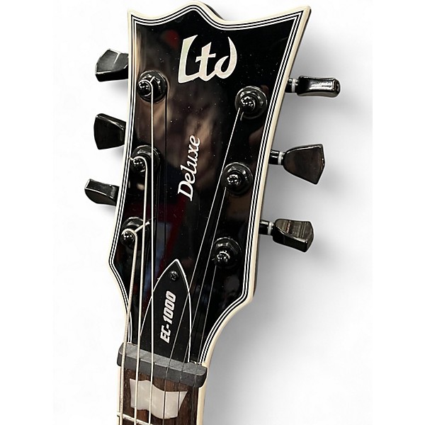 Used ESP LTD EC1000 Black Solid Body Electric Guitar