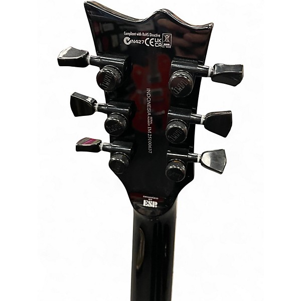 Used ESP LTD EC1000 Black Solid Body Electric Guitar