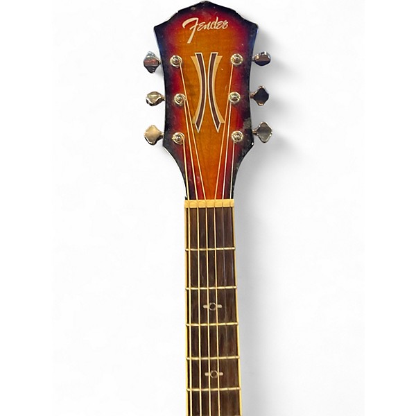 Used Fender T Bucket Sunburst Acoustic Electric Guitar