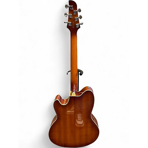 Used 2010s Ibanez TCY10E-AVS Vintage Sunburst Acoustic Electric Guitar