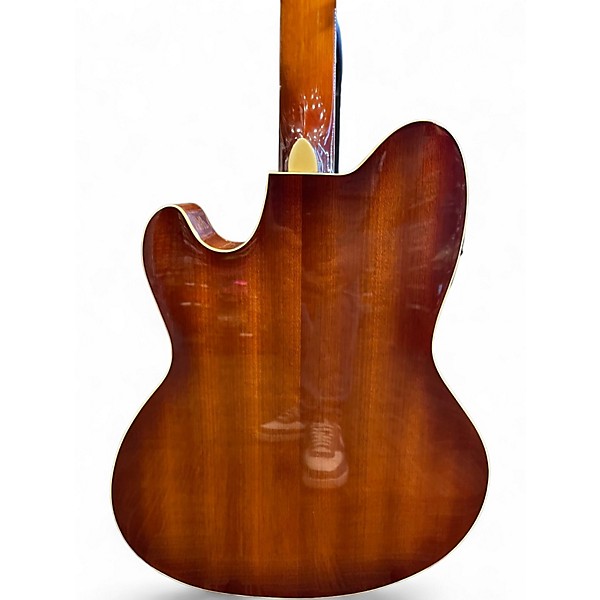 Used 2010s Ibanez TCY10E-AVS Vintage Sunburst Acoustic Electric Guitar