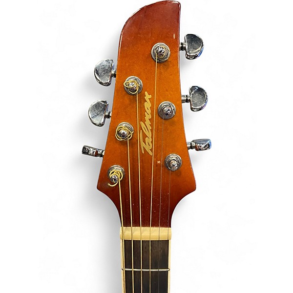 Used 2010s Ibanez TCY10E-AVS Vintage Sunburst Acoustic Electric Guitar
