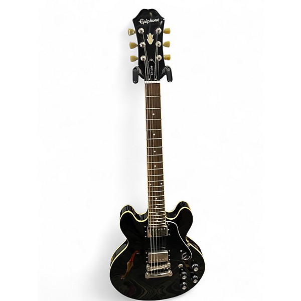 Used Epiphone DOT ES339 Ebony Hollow Body Electric Guitar