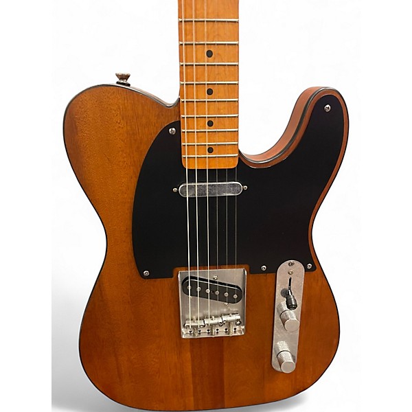 Used Squier 40TH ANNIVERSARY TELECASTER VINTAGE EDITION SATIN MOCHA Solid Body Electric Guitar