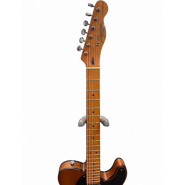 Used Squier 40TH ANNIVERSARY TELECASTER VINTAGE EDITION SATIN MOCHA Solid Body Electric Guitar