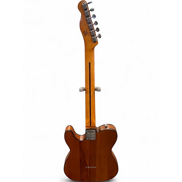 Used Squier 40TH ANNIVERSARY TELECASTER VINTAGE EDITION SATIN MOCHA Solid Body Electric Guitar