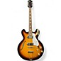 Used Epiphone Casino Sunburst Hollow Body Electric Guitar thumbnail