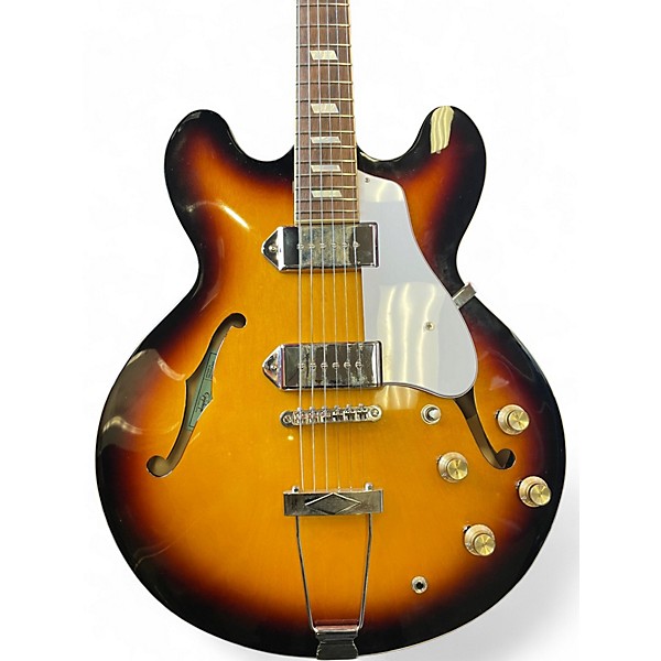 Used Epiphone Casino Sunburst Hollow Body Electric Guitar