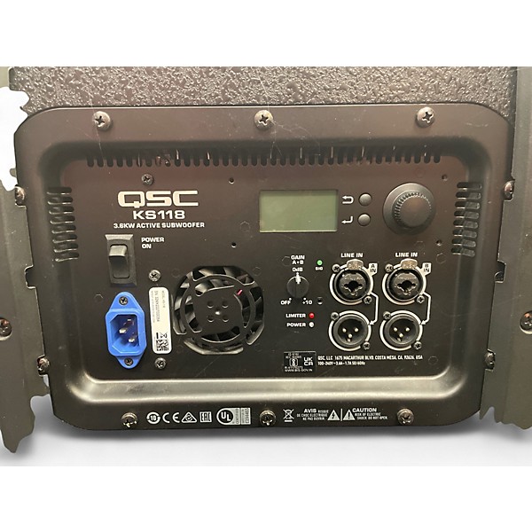 Used QSC KS118 Powered Subwoofer
