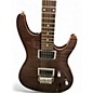 Used Ibanez sa220fm Trans Black Solid Body Electric Guitar