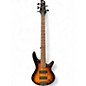Used Ibanez GSR205 5 String Sunburst Electric Bass Guitar thumbnail