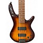 Used Ibanez GSR205 5 String Sunburst Electric Bass Guitar