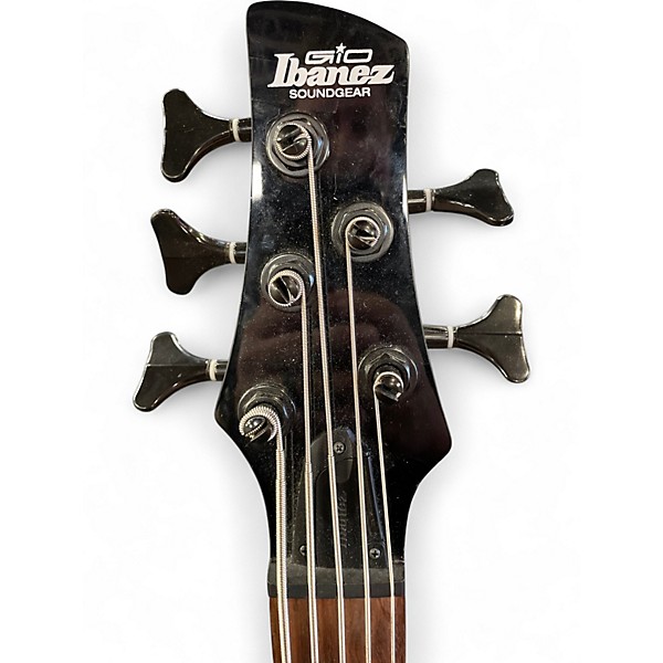 Used Ibanez GSR205 5 String Sunburst Electric Bass Guitar