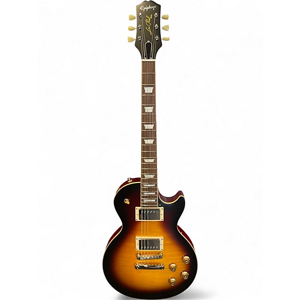 Used Epiphone 1959 Les Paul Standard 3 Color Sunburst Solid Body Electric Guitar