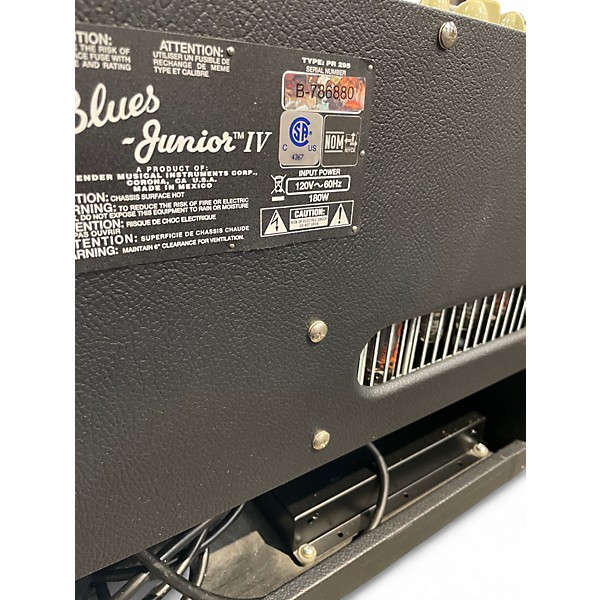 Used Fender Blues Junior IV 15W 1x12 Tube Guitar Combo Amp