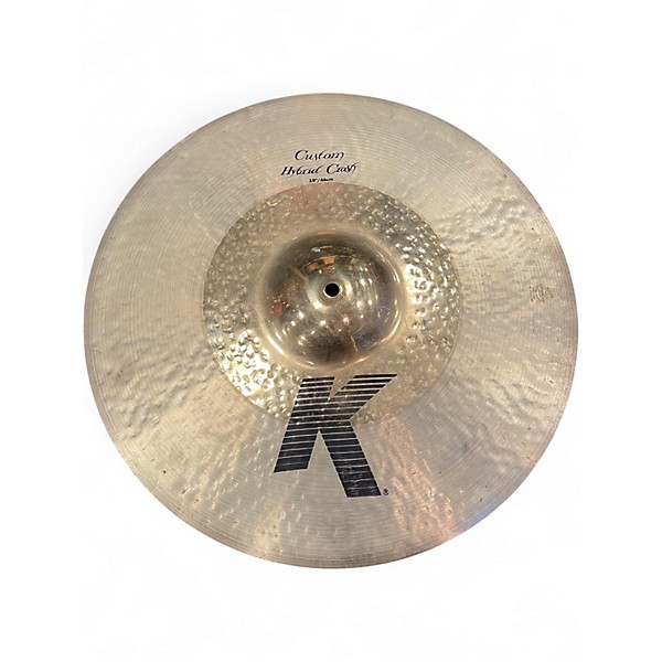 Used Zildjian 19in K CUSTOM HYBRID CRASH Cymbal