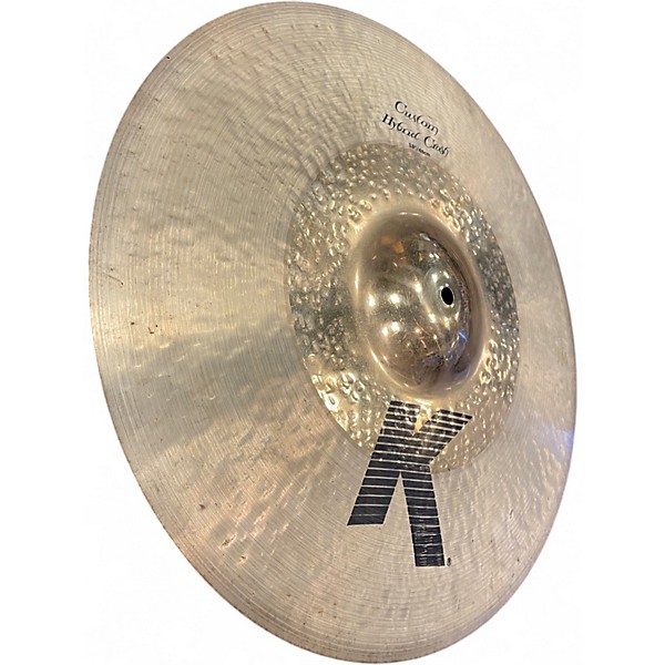 Used Zildjian 19in K CUSTOM HYBRID CRASH Cymbal