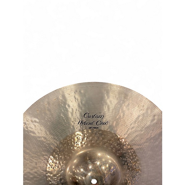 Used Zildjian 19in K CUSTOM HYBRID CRASH Cymbal